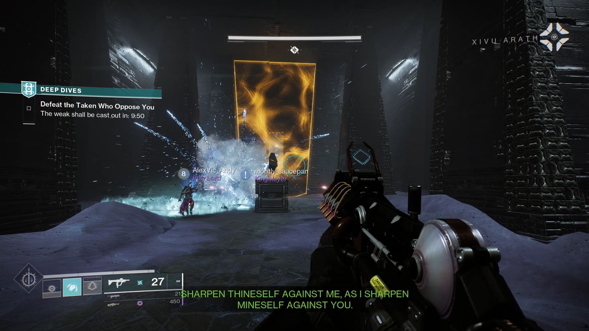 Destiny 2 Wicked Implement Exotic Mission Khull, Executioner Knight