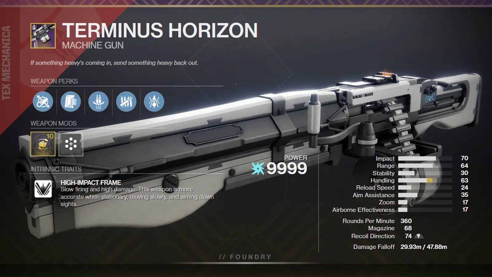 Destiny 2 Terminus Horizon PvP & PvE God Rolls – Rite of the Nine