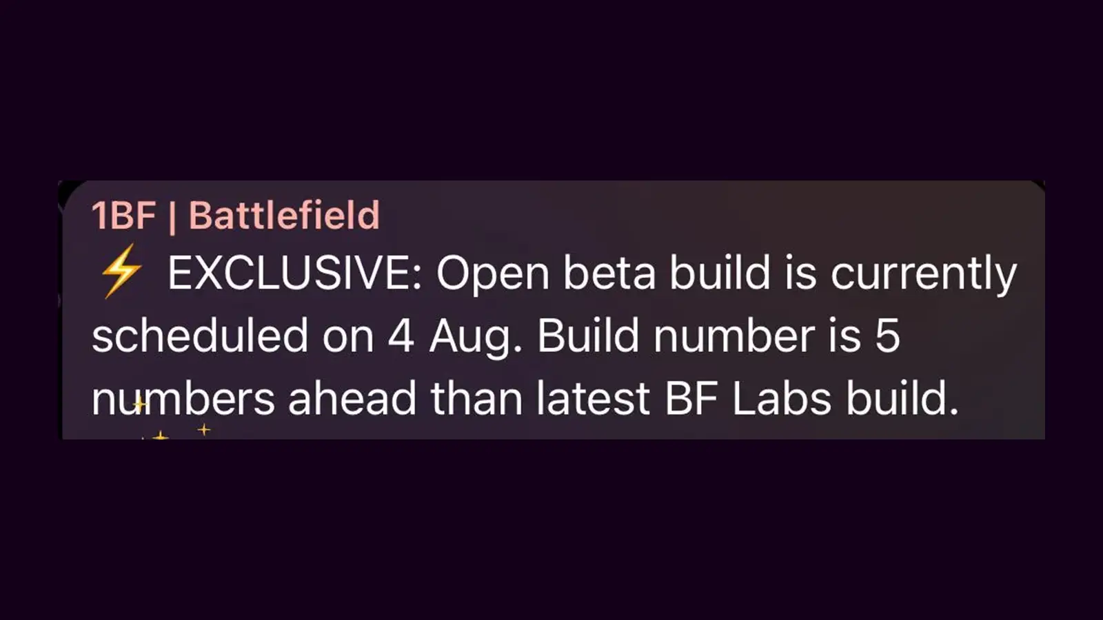 Battlefield 6 Open Beta Release Date Revealed In A New Leak