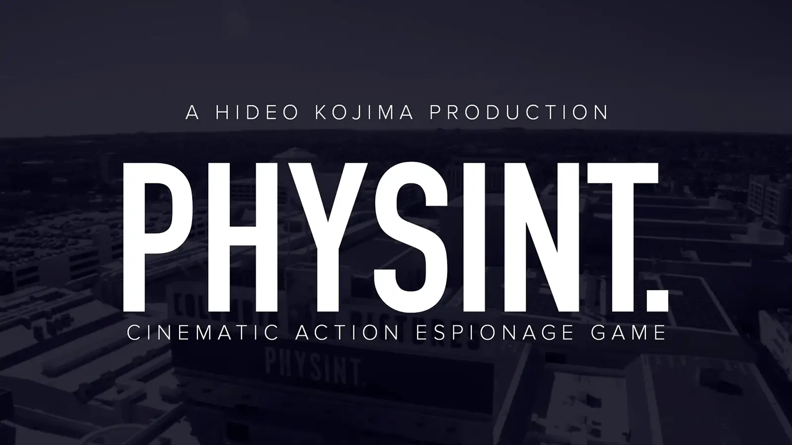 Kojima Productions Will Share "A Glimpse At Future Projects" Later This Month