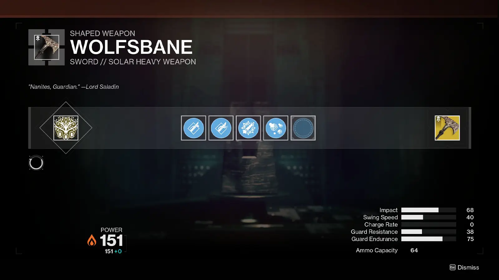 How to Get Wolfsbane in Destiny 2, New Exotic Axe from Heliostat Mission